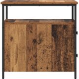 vidaXL Noćni ormar s ladicama 2 pcs Staro drvo 30 x 60 x 60 cm | shoptok.hr