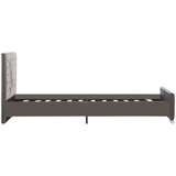  Okvir za krevet sivi baršunasti 90 x 200 cm | shoptok.hr