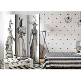 Artgeist Paravan Chic Zoo, 3-Delni, Enostranski | Shoptok.si