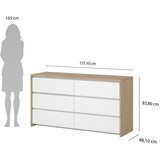 Tvilum Bela komoda 157x84x48 cm Next – | Shoptok.si