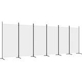 Sobna pregrada s 6 panela bijela 520x180 cm od tkanine | Eponuda.ba