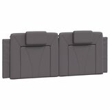  Okvir kreveta Viana s LED-om bez madraca sivi 120 x 200 cm | Eponuda.com