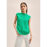 Mango Bluza 'Natalie' zelena | Shoptok.si