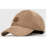 AAPE Pamučna kapa sa šiltom Cotton Corduroy boja: bež, s aplikacijom, ACP5223