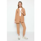 Trendyol Two-Piece Set - Brown - Relaxed fit Cene