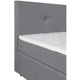 P & B POSTELJA Z VZMETNICO 160 cm x 200 cm , les, tekstil, leseni material siva | Shoptok.si