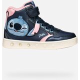 Geox Dark Blue Girls Skylin Sneakers - Girls | Shoptok.si