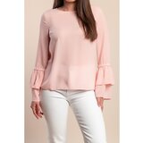 Fenzy Bluza S Volanima, Svijetlo Ružičasta | shoptok.hr