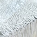 INF Zavesa z resicami 100x200 cm 1 par White, (21274932) Cene