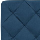  Posteljni okvir z LED brez vzmetnice moder 140x200 cm tkanina, (21791453) | Shoptok.si