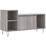 Maison Chic TV omarica - TV enota - Televizijska omarica siva sonoma 100x35x55 cm inženirski les, (21702274) | Shoptok.si