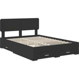  Okvir za krevet Crna 140 x 190 cm Konstruirano drvo | shoptok.hr