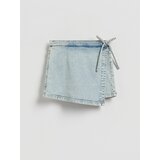 Reserved Suknja-hlače od trapera - plava | shoptok.hr