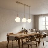 Brilagi Luster na sajli MILO 3xE27/60W/230V bež/zlatna | Eponuda.com