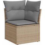  6-dijelni set vrtnih sofa s jastucima bež od poliratana | shoptok.hr