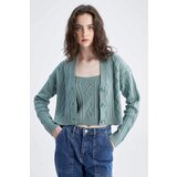 Defacto Regular Fit V-Neck Cardigan | shoptok.hr