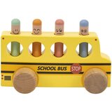 New Classic Toys Pop-up - izskočni zatiči - šolski avtobus Cene