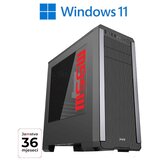 Msgw gaming računar Basic R5 a102 v3, AMD Ryzen 5 5600X 3.70GHz, NVIDIA GeForce GT 1030 2GB GDDR5, 16GB DDR4 RAM, SSD 1TB, FreeDOS, 3 godine garancije | Eponuda.ba