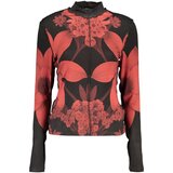 Desigual Sendai ženski pulover s visokim ovratnikom crni Slike