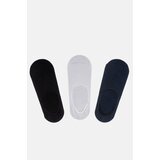 Avva Men's Navy Blue-Black 3-Piece Ballet Socks cene