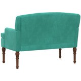 Ljubavni kauč s gumbima Tirkizna 111 x 65 x 79 cm Baršun | Eponuda.com