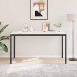  Stol za bar Bijelo 200 x 100 x 105 cm Čvrsto borovo drvo | shoptok.hr