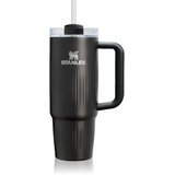 Stanley Quencher H2.O FlowState™ Fluted Tumbler lonček iz nerjavečega jekla s slamico srednja Black PVD 890 ml Cene