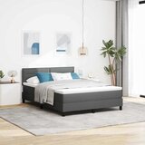  s opruga kutije Tamno siva 160 x 200 cm tkanina | shoptok.hr