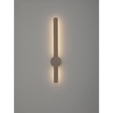 Nova Luce Sivo-bež LED zidna lampa aluminijska Norei – | shoptok.hr