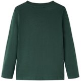 Dječja majica dugih rukava tamnozelena 104 | Eponuda.com