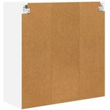  Zidni stakleni ormarić Visoki sjaj bijela 80 x 31 x 80 cm | shoptok.hr