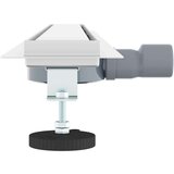 Tuš kanal 2-u-1 sa 360° sifonom Srebrno 90 cm | shoptok.hr