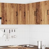  Kuhinjska stenska kotna omarica Kalmar starinski les inž. les, (22010506) | Shoptok.si