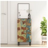 vidaXL Komoda z vrati 40x31x75 cm trden predelan les | Shoptok.si