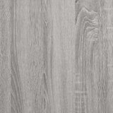  Kolica siva boja hrasta 60x45x80 cm konstruirano drvo | shoptok.hr