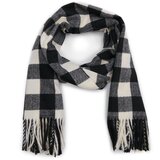 Orsay Cream-Black Women's Plaid Scarf - Women Cijene