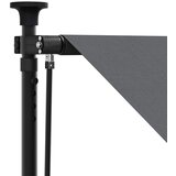 Tenda na uvlačenje antracit 250 x 150 cm od tkanine i čelika | shoptok.hr