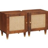vidaXL Noćni ormarići 2 pcs 40 x 33.5 x 46 cm | shoptok.hr