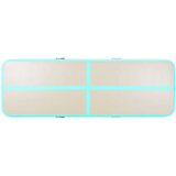  Strunjača na napuhavanje s crpkom 800 x 100 x 10 cm PVC zelena | shoptok.hr