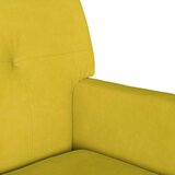  Chesterfield klupa Žuta 112 x 65,5 x 75 cm Baršun | Eponuda.ba