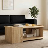  Kava Stol Hrast sonoma 90 x 50 x 33 cm Konstruirano drvo | shoptok.hr