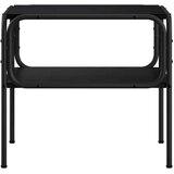  Bocni stol Crni hrast 100 x 50 x 46 cm Konstruirano drvo - Crni hrast 51 x 50 x 45 cm | shoptok.hr