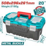TOTAL TOOLS kutija s alatima 508x296x261mm / 20" (TPBX0202) | shoptok.hr