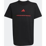 Adidas Funkcionalna majica rdeča / črna | Shoptok.si