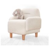 Atelier Del Sofa dečija krilna stolica cobie teddy white | ePonuda.com