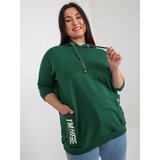 RELEVANCE Tunic-RV-TU-8154.49P-Dark Green Cene