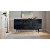 Livetastic Komoda, Akazie, Pravi Les, Črna | Shoptok.si