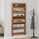  Ormarići za cipele na zidu 2 pcs Staro drvo 60 x 18 x 60 cm | shoptok.hr