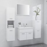 Maison Chic Komplet kopalniškega pohištva - Kopalniški sestavi bele barve inženirski les, (21787655) | Shoptok.si