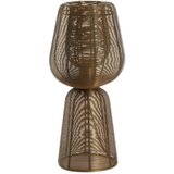 Light & Living Metalna stolna lampa u brončanoj boji (visina 42 cm) Aboso – Cijene
